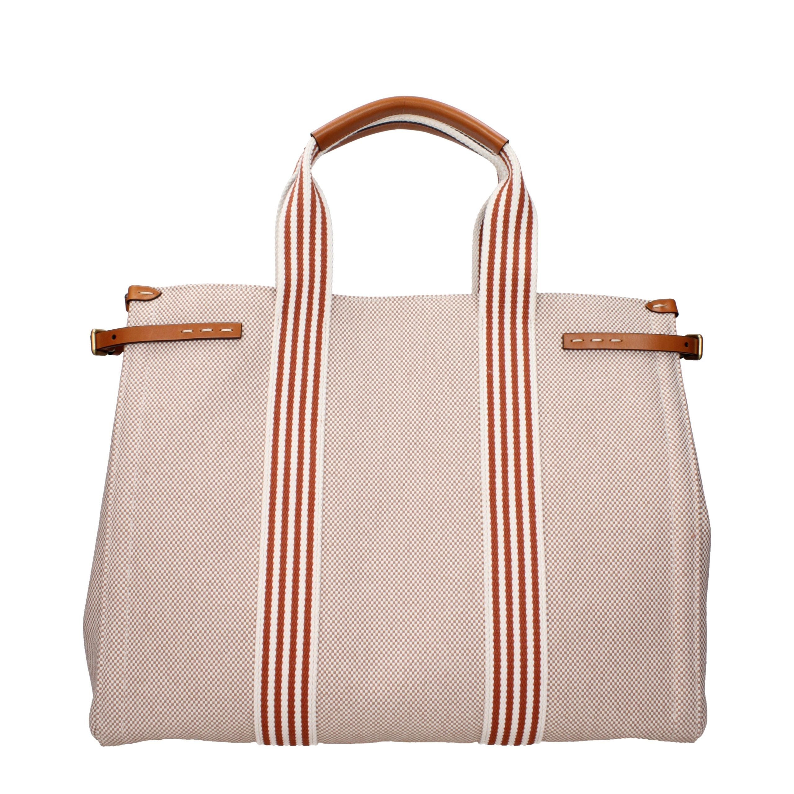 Valentino Garavani Antibes Beige Fabric Handbag