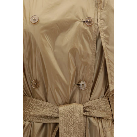 Saint Laurent Beige Polyamide Trench Coat