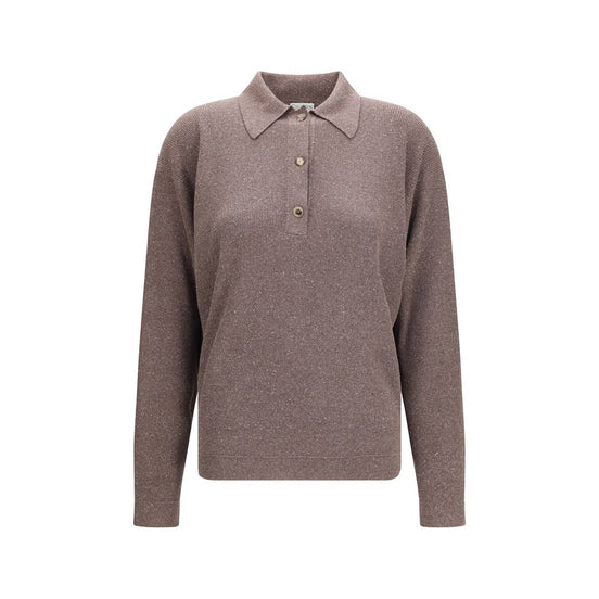Calvin Klein Brown Silk Sweatshirt