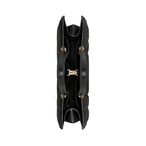 Dior Black Leather Tote Bag