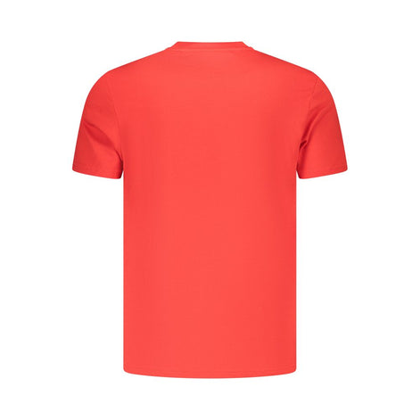 Tommy Hilfiger Red Cotton Mens T-Shirt