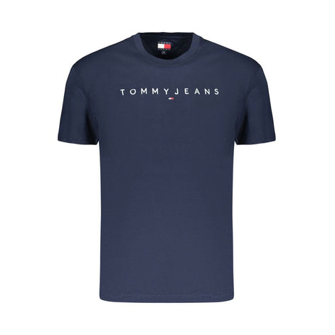 Tommy Hilfiger Blue Cotton Men's T-Shirt