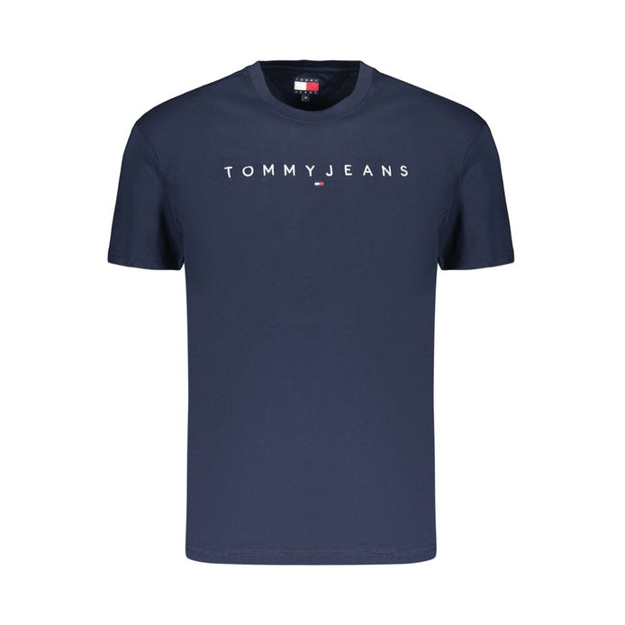Tommy Hilfiger Blue Cotton Men's T-Shirt