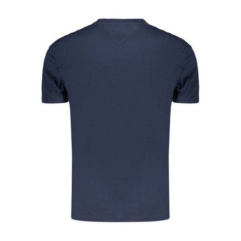 Tommy Hilfiger Blue Cotton Men's T-Shirt