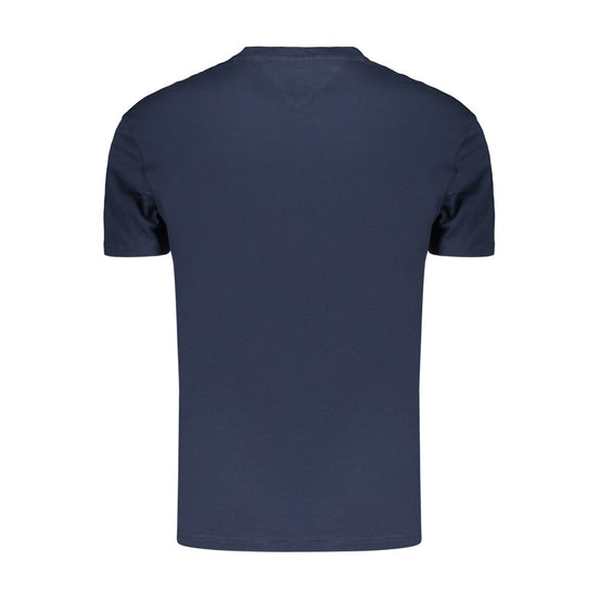 Tommy Hilfiger Blue Cotton Men's T-Shirt
