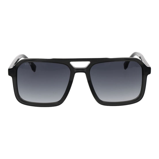 Hugo Boss Gray Acetate Sunglasses