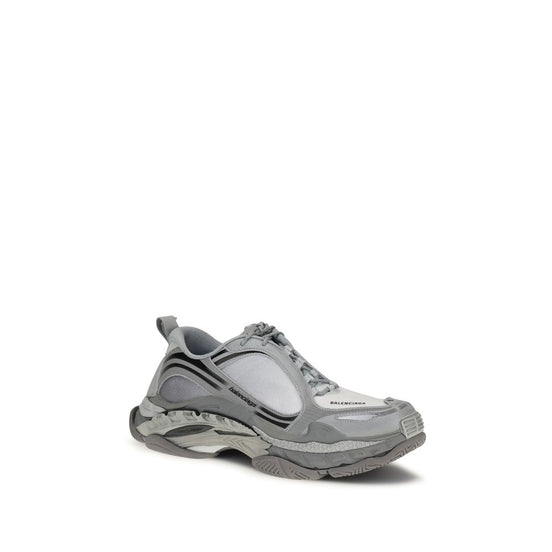 Balenciaga Triple S.2 Gray Polyethylene Athletic Sneakers