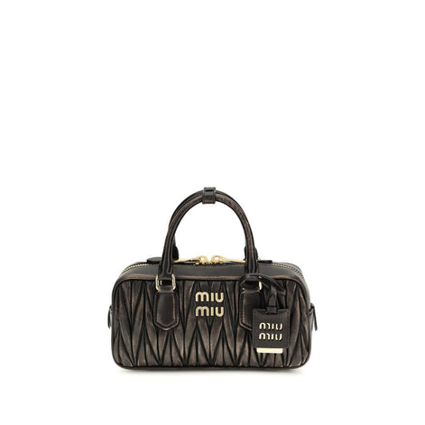 Miu Miu Arcadie Brown Lamb Handbag