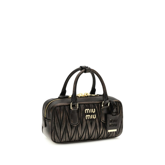 Miu Miu Arcadie Brown Lamb Handbag