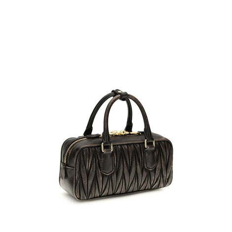 Miu Miu Arcadie Brown Lamb Handbag