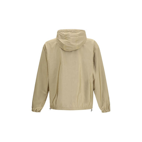 Prada Beige Recycled Polyamide Shell Jacket