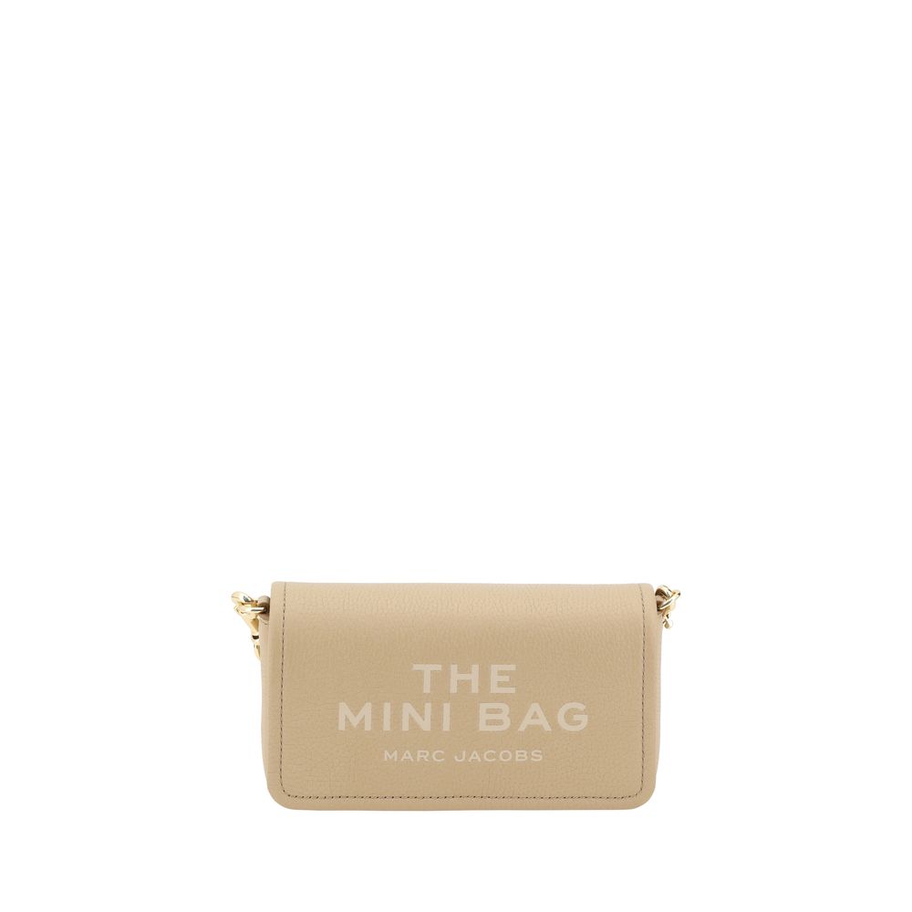 Marc Jacobs Mini Bag Beige Leather Shoulder Bag