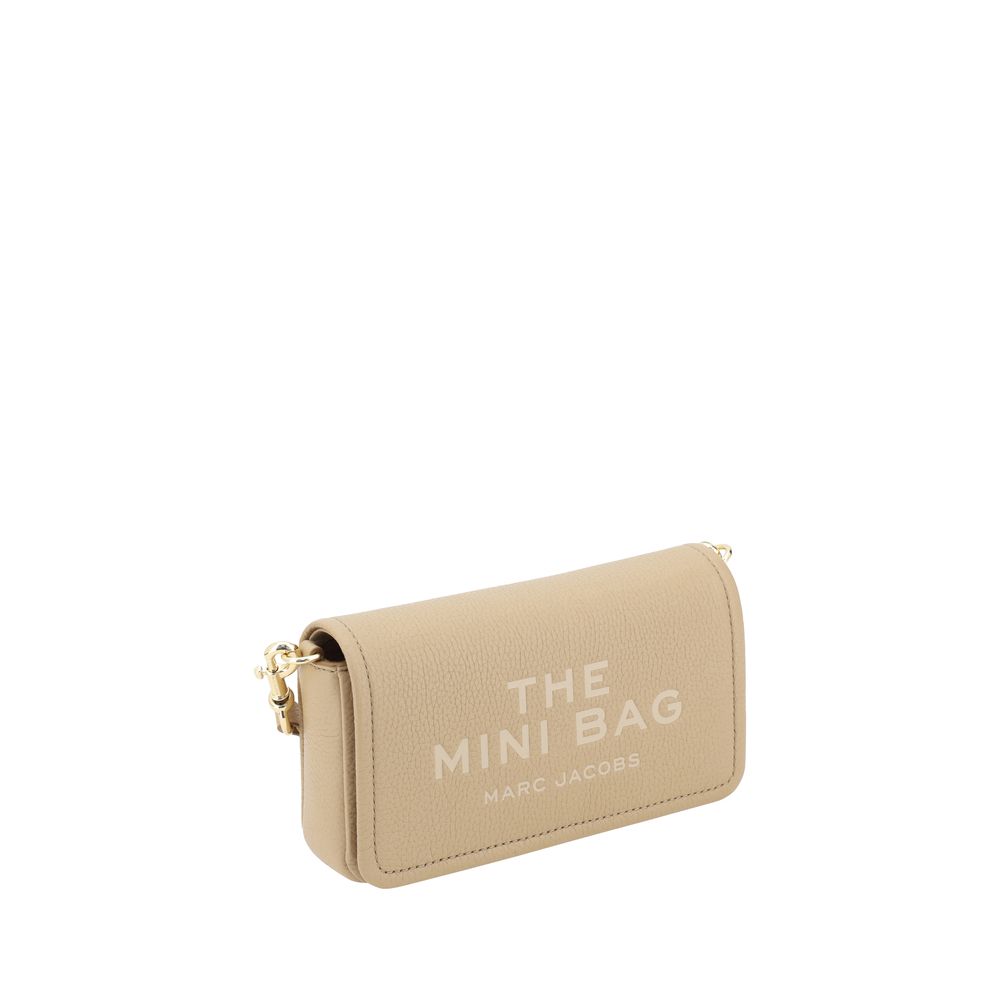 Marc Jacobs Mini Bag Beige Leather Shoulder Bag