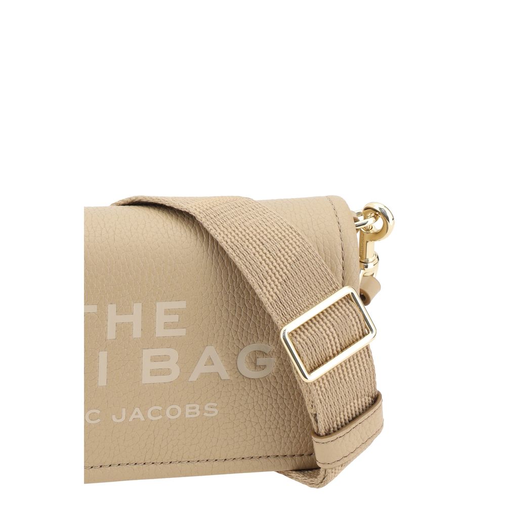Marc Jacobs Mini Bag Beige Leather Shoulder Bag