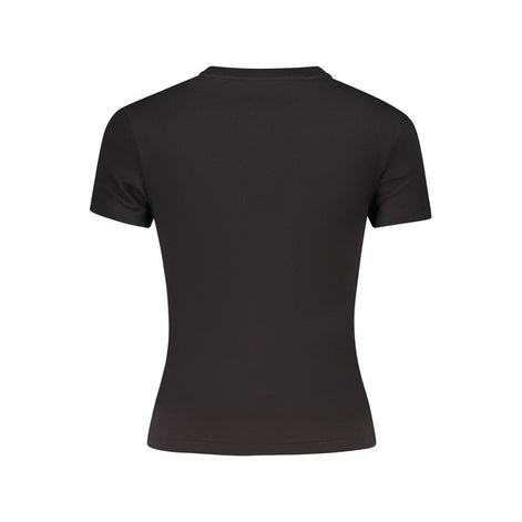Tommy Hilfiger Black Cotton Women's T-Shirt