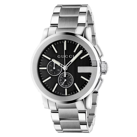 Gucci Gray Stainless Steel Dress Watch