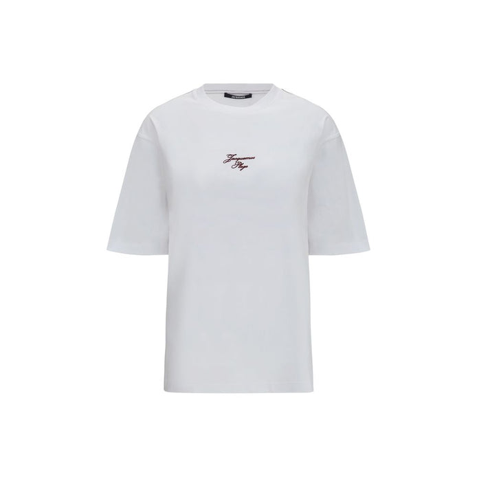 Jacquemus White Cotton T-Shirt