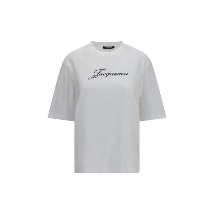 Jacquemus White Cotton T-Shirt