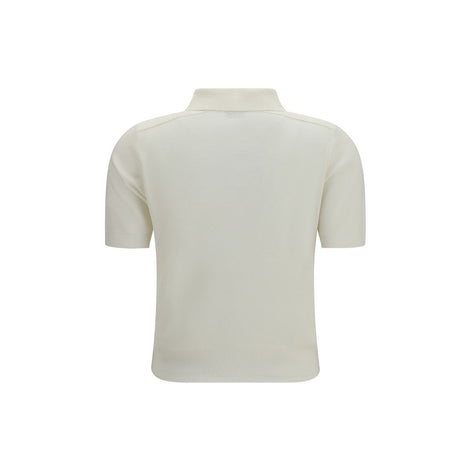 Burberry Beige Wool Oves Aries Polo Shirt
