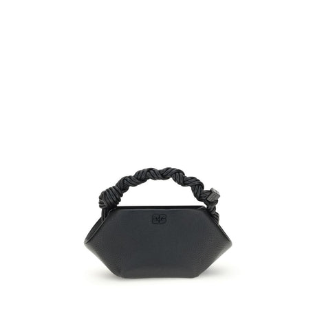 Ganni Black Recycled Polyester Handbag