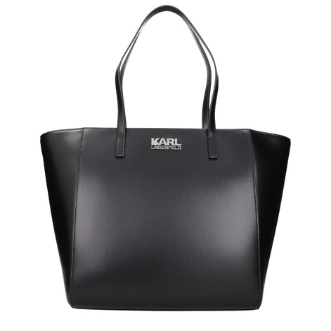 Karl Lagerfeld Black Polyethylene Shoulder Bag