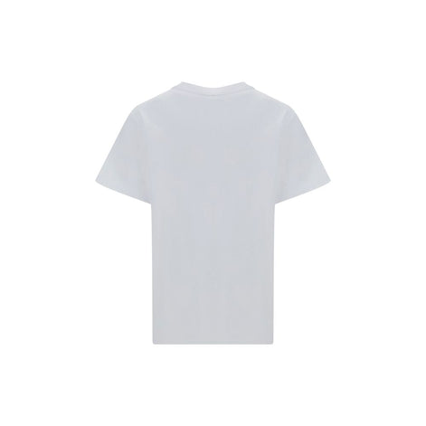 Ganni White Cotton T-Shirt
