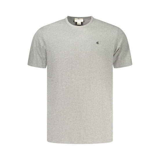 Calvin Klein Gray Cotton Men's T-Shirt