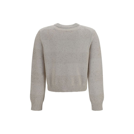 Brunello Cucinelli Beige Cotton Sweatshirt