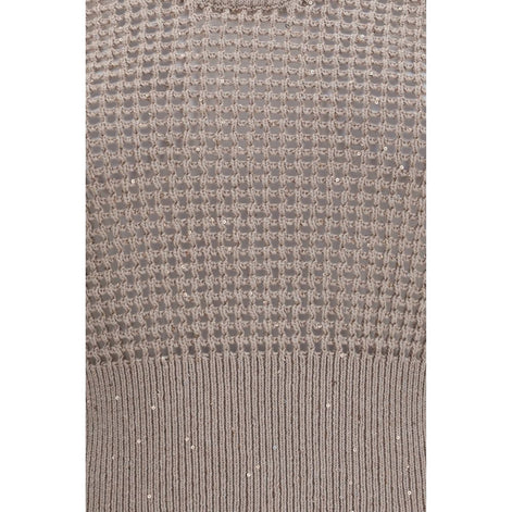 Brunello Cucinelli Beige Cotton Tank Tops