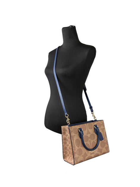 COACH Coach Maggie Small Signature Crossbody Tote Bag