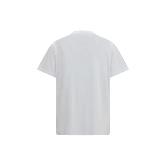 Ganni White Cotton T-Shirt