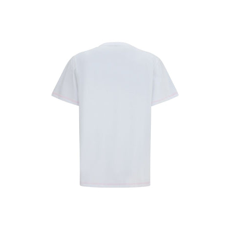 Ganni White Cotton T-Shirt