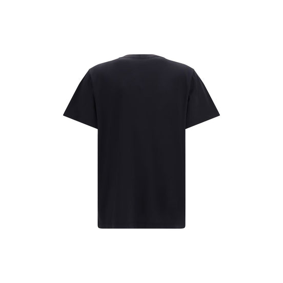 Ganni Black Cotton T-Shirt
