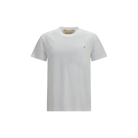 Valentino Garavani White Cotton T-Shirt