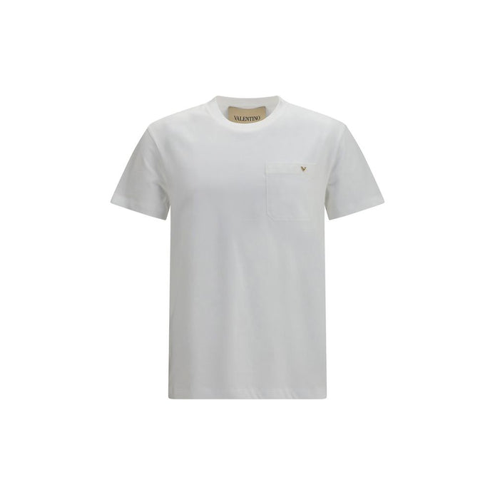 Valentino Garavani White Cotton T-Shirt