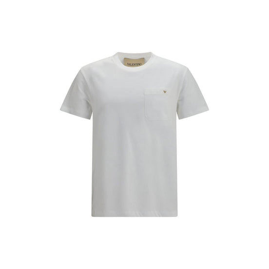 Valentino Garavani White Cotton T-Shirt