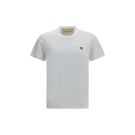 Valentino Garavani White Cotton T-Shirt