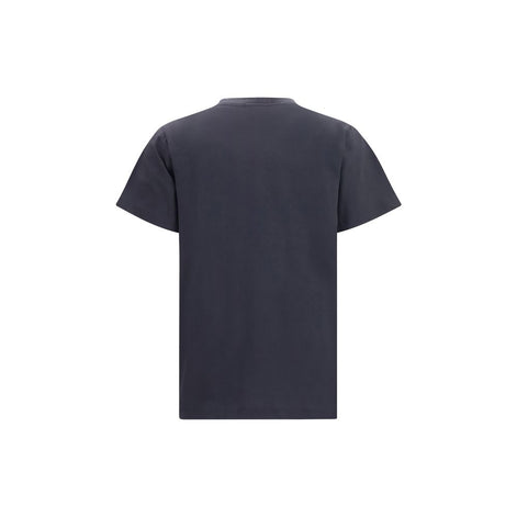 Ganni Black Cotton T-Shirt