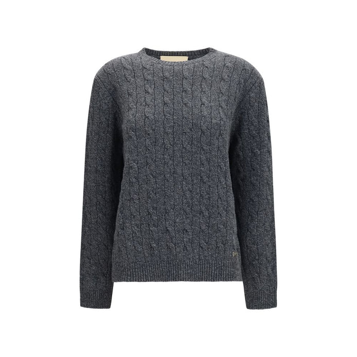 Valentino Garavani Gray Wool Oves Aries Sweatshirt