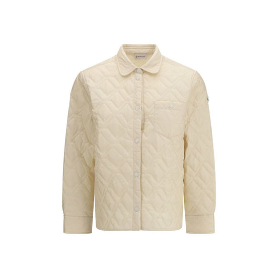 Moncler Beige Polyamide Full-Length Jacket