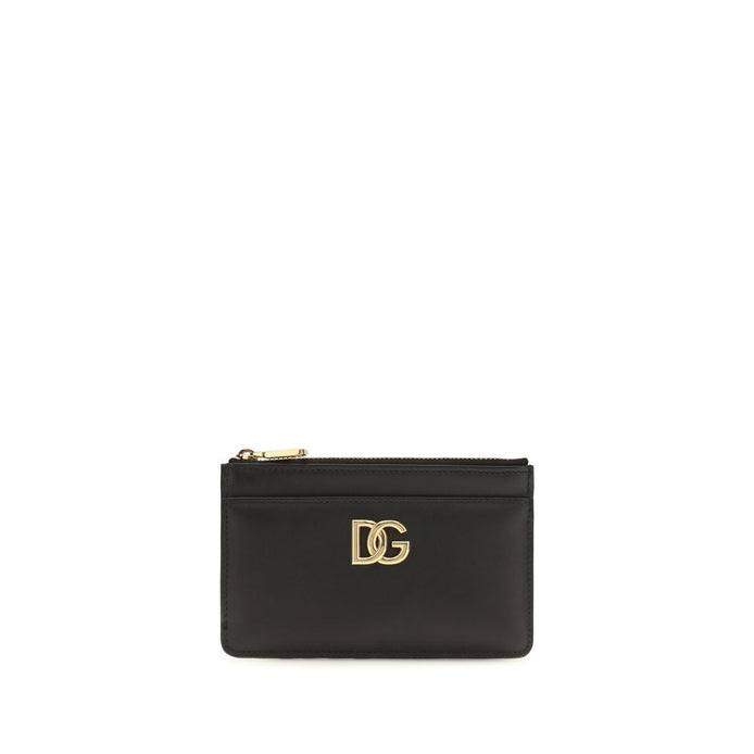 Dolce & Gabbana Cardholder Black Leather Wallet