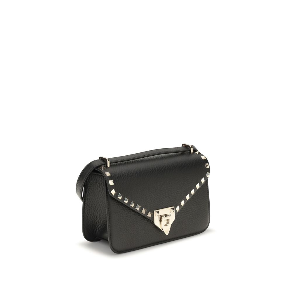 Valentino Garavani Rockstud small Black Leather Shoulder Bag