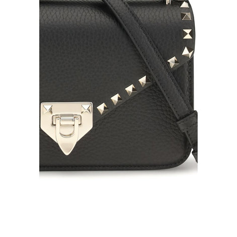 Valentino Garavani Rockstud small Black Leather Shoulder Bag