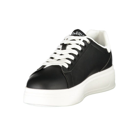 U.S. POLO ASSN. Black Polyurethane Men's Sneaker