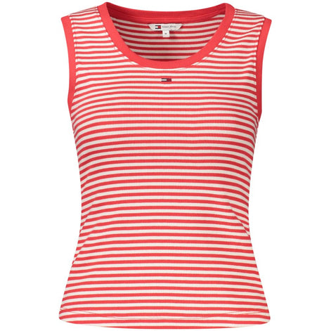 Tommy Hilfiger Red Cotton Women's Tank Top