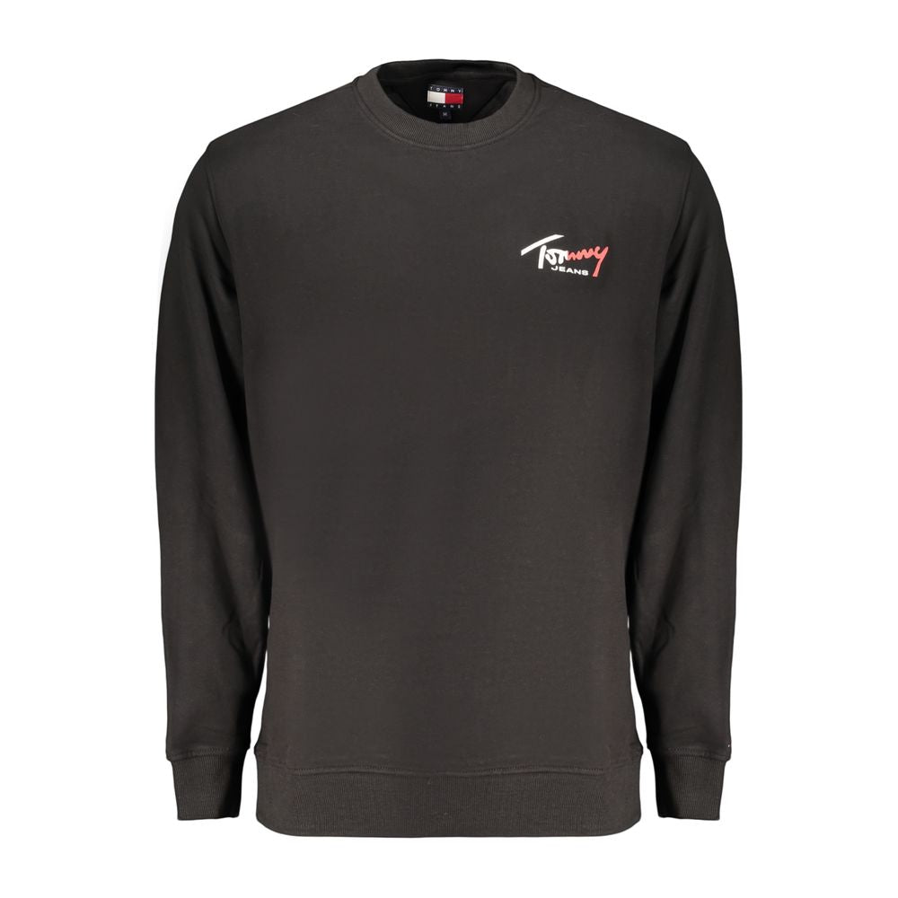 Tommy Hilfiger Black Cotton Sweatshirt