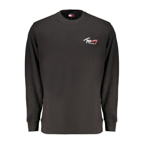 Tommy Hilfiger Black Cotton Sweatshirt
