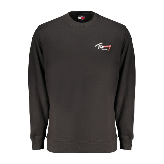 Tommy Hilfiger Black Cotton Sweatshirt