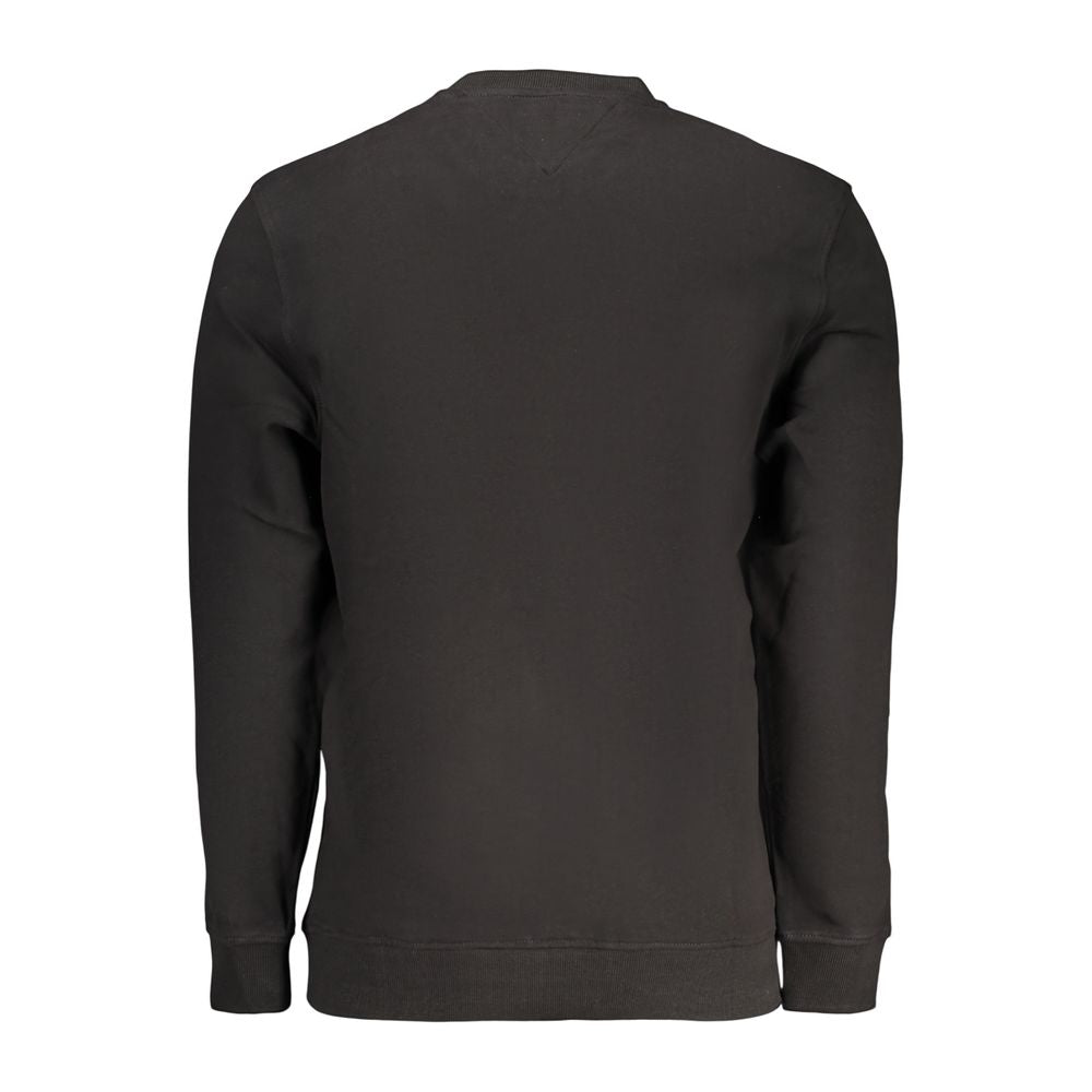 Tommy Hilfiger Black Cotton Sweatshirt