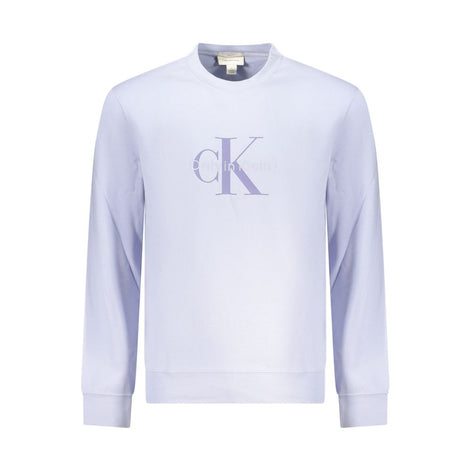Calvin Klein Purple Cotton Sweatshirt